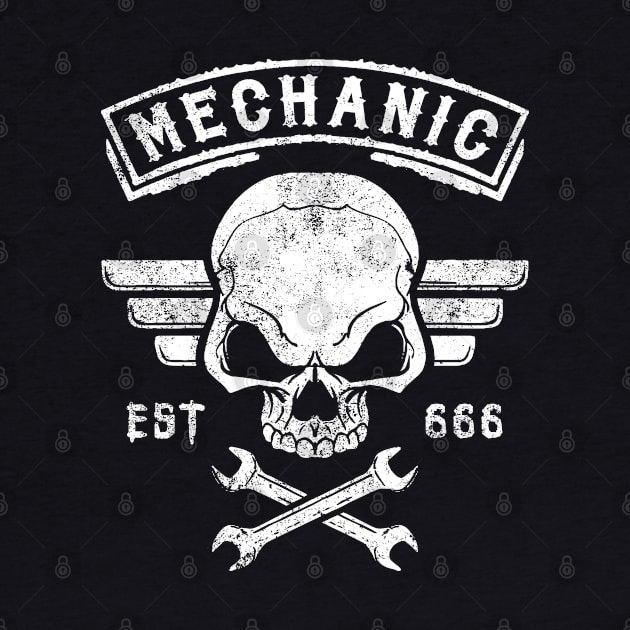 MECHANIC by Tshirt Samurai